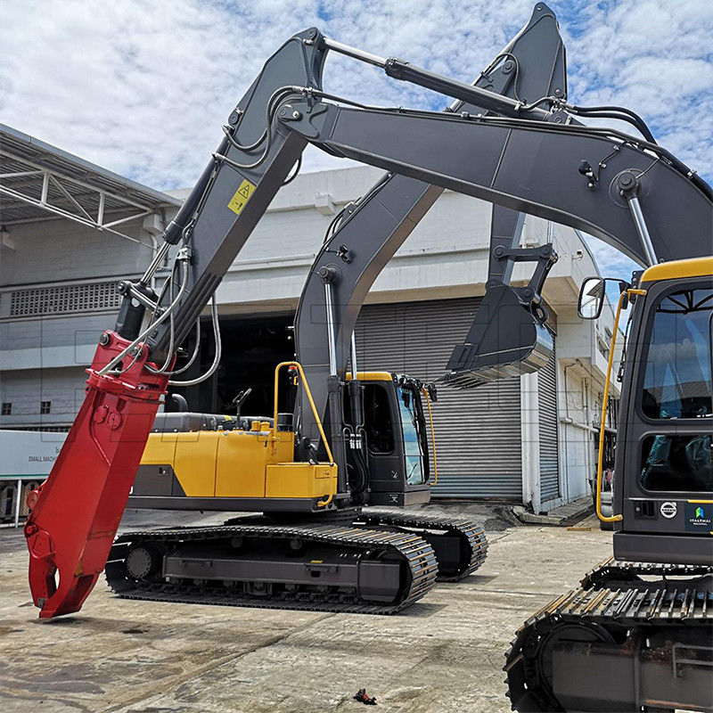 Hydraulic Pulverizer Excavator Demolition Shear Work Efficiency Improved by 15%